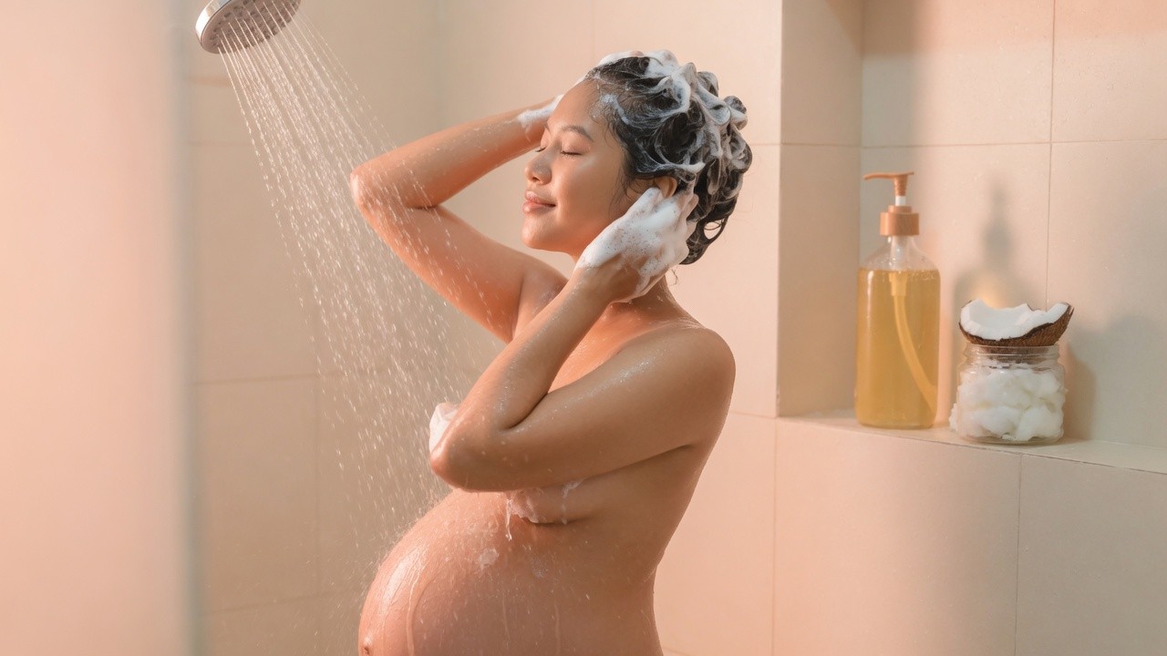 Cách chăm sóc tóc chắc khỏe trong thai kỳ khi nội tiết tố thay đổi